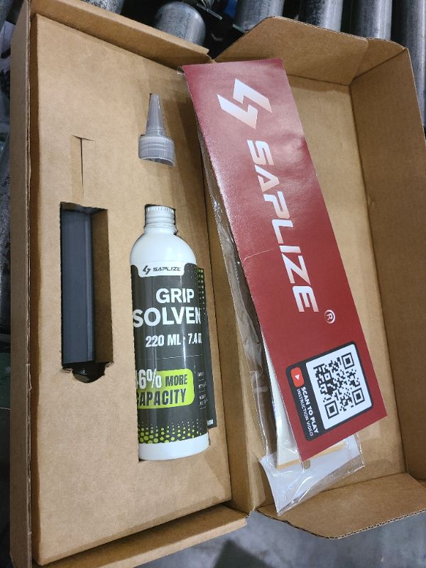 View 2 of SAPLIZE Value Golf Grip Repair Kit – Includes 7.4oz GTA-200 Golf Grip Solvent, 15 Exclusive High-Performance Golf Grip Tape, Hook Knife, and Rubber Vise Clamp for Regripping Golf Club Grips