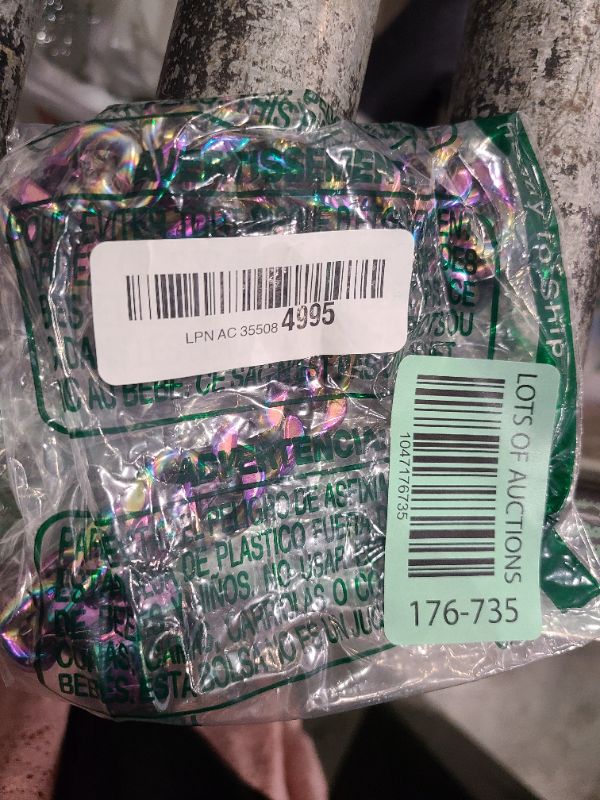 Photo 1 of 19 mm Dog Collar Rainbow Heavy Duty Stainless Steel Dog Colorful Luxury Training Collar Cuban Link with Durable Clasp Necklace Chain