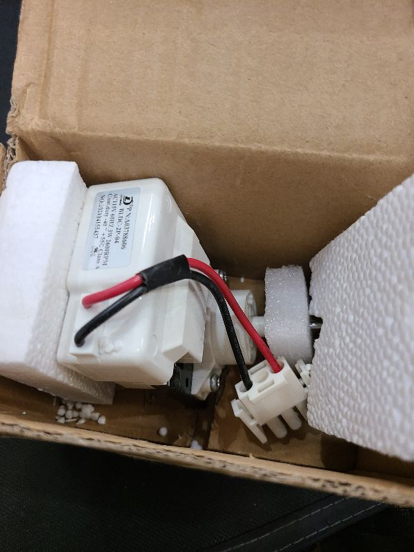 Photo 1 of 242077702, FDQC18EL4F, 242077705 Evaporator Fan Motor (OEM), 5304514392, A03788604 Blower Motor for Frigidaire, Kenmore Refrigerators
