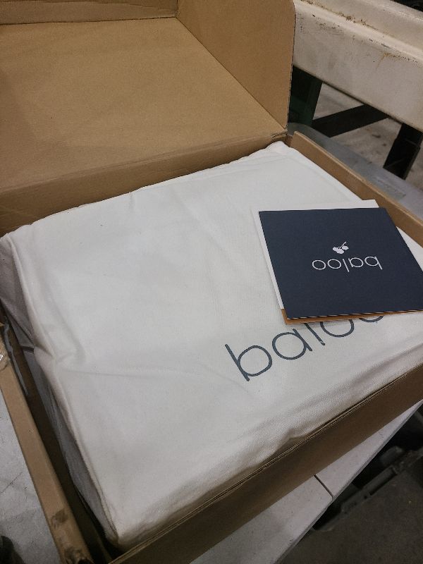 Photo 1 of Baloo Weighted Blanket for Adults 25 lb King (Silver Sage, 80"x87") | Cooling & 100% Cotton | Glass Microbead Fill