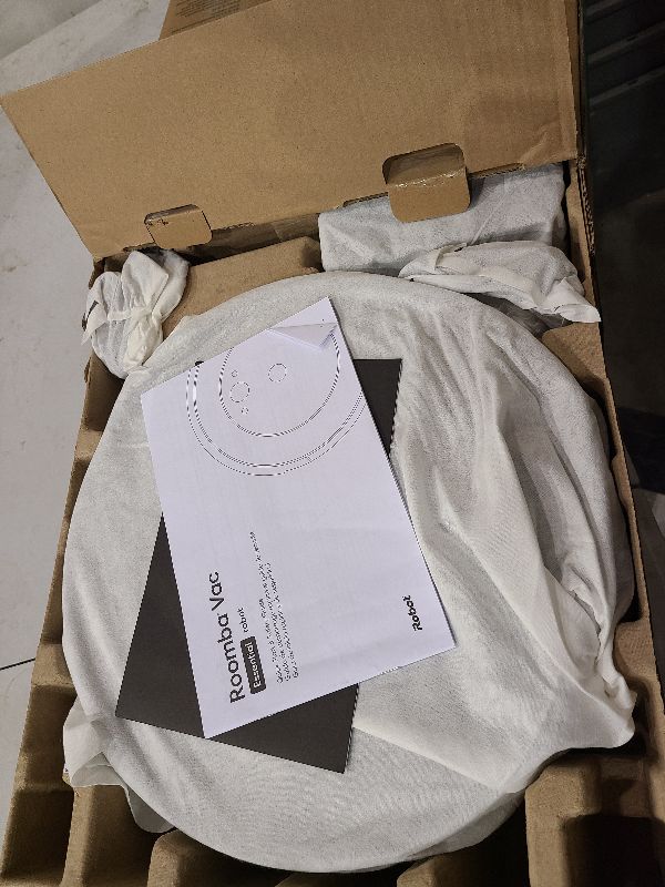 Photo 1 of iRobot Roomba Vac Robot Vacuum (Q0120) - Easy to use, Power-Lifting Suction, Multi-Surface Cleaning, Smart Navigation Cleans in Neat Rows, Self-Charging, Alexa