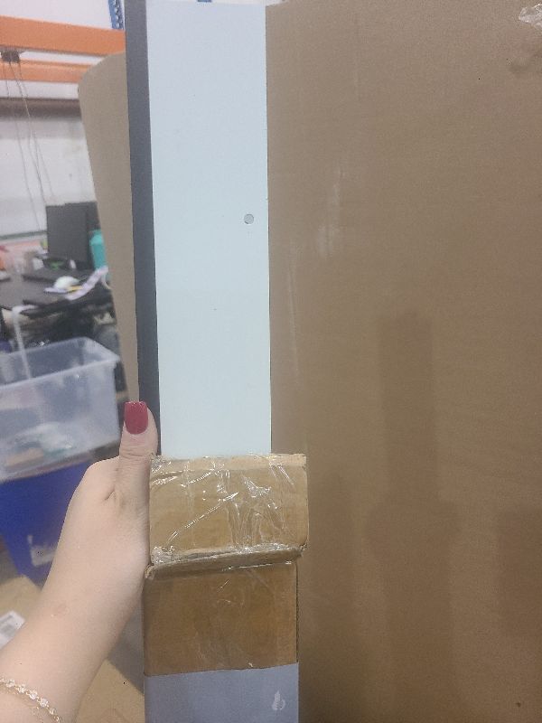 Photo 1 of Pushglossy 1 Pack Storm Door Sweep Replacement Bottom Sweep Aluminum Expander for Security Storm 1" Thickness 36" Width Door Weatherstripping (White)