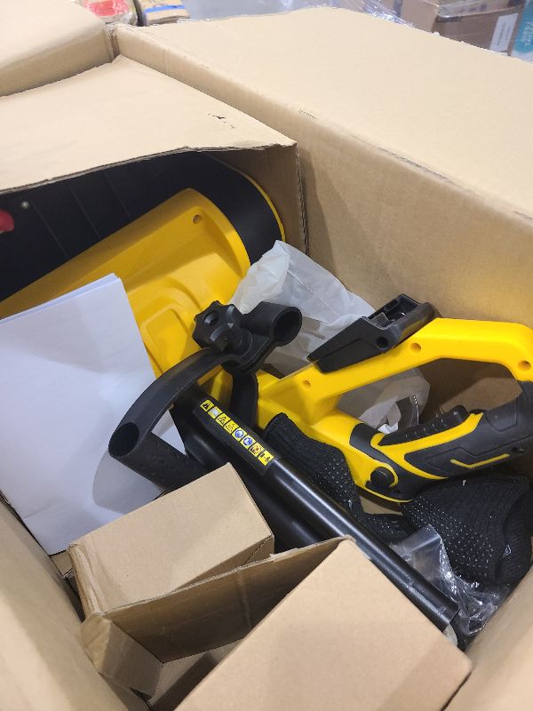 Photo 1 of 20V 12-Inch 4Ah Cordless Snow Shovel, Electric Snow Blower, Battery Snow Blower with Directional Plate & Adjustable Front Handle (2 * 4Ah Battery & Quick Charger Included)