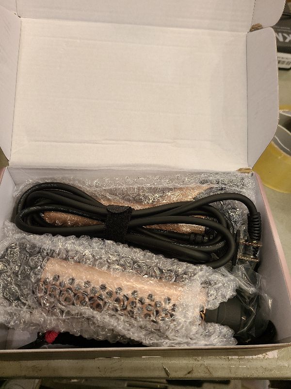 Photo 1 of ANIEKIN 5 in 1 Curling Iron Set, Fast Heat Up Curling Wand from 3/8 to 1 1/4 Inch and a Thermal Brush Come with, Dual Voltage Hair Curler for Women All Hair Types and Travel Use, Gifts for Women