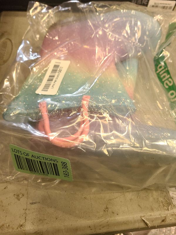 Photo 1 of EUXTERPA Toddler-Kids Waterproof Light Up Rain Boots with Handles for Girls Little Kid size 11 Pink Gradient. Nom. 28