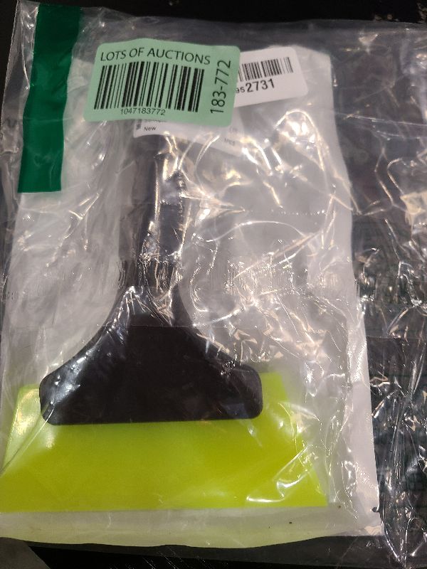 Photo 2 of FOSHIO Small Squeegee with 5 Inch Green Rubber Blade Mini Wiper Window Tinting Tools for Mirror Glass Window Cleaner with Non-Slip Handle
