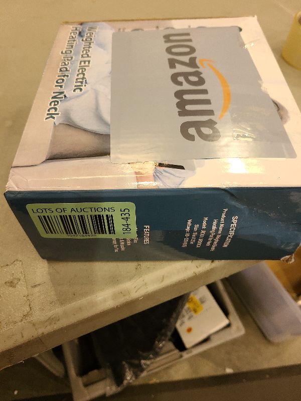 Photo 1 of Heating Pad for Neck and Shoulders and Back, Portable Weighted Heating Pad, FSA HSA Eligible, 5 Heat Settings, 4 Auto-Off Timers, Ideal Gift for Women, Men, Mom, Dad for Christmas