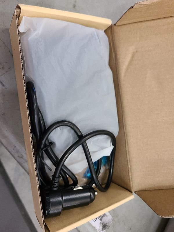 Photo 1 of 7 in 1 Cigarette Lighter Splitter, LIHAN 3 Socket Car Charger Adapter, Type-C QC3.0 PD 30W Charging, Dual USB Charging Ports, Independent Switches, LED Voltmeter, Plug Outlet 12V/24V(3.3ft Cable)