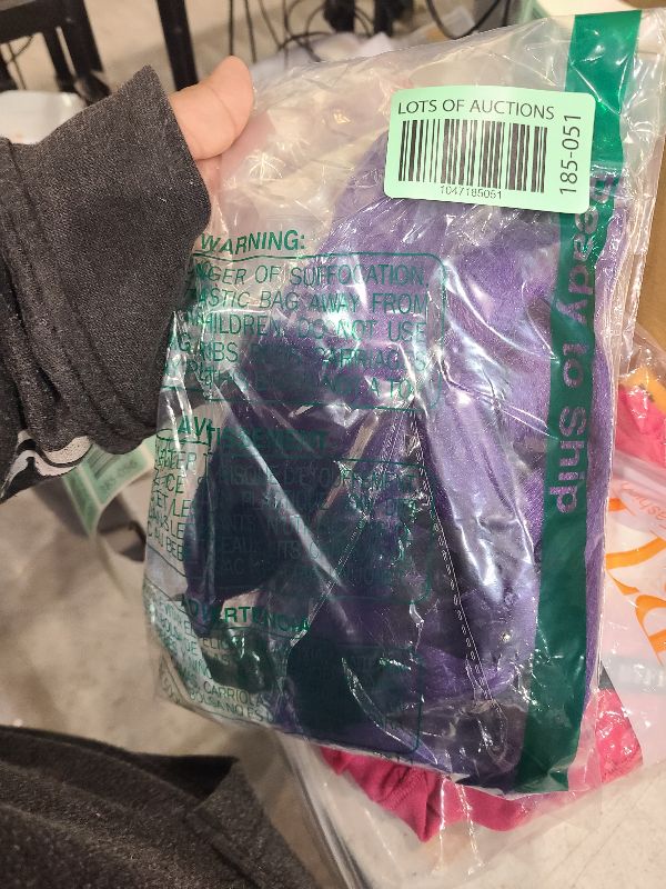 Photo 1 of 2 Pack Purple Ponytail Extension with Elastic Tie Straight Sleek Wrap Around Braid Ponytail 26 Inch (Purple#)