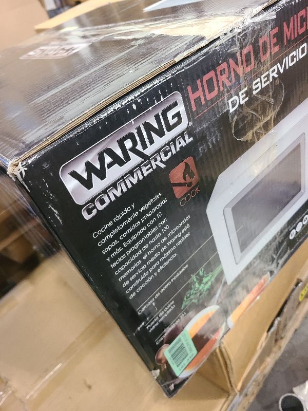Photo 1 of Waring Commercial WMO90 Medium Duty 0.9 cu. ft. Commercial Microwave