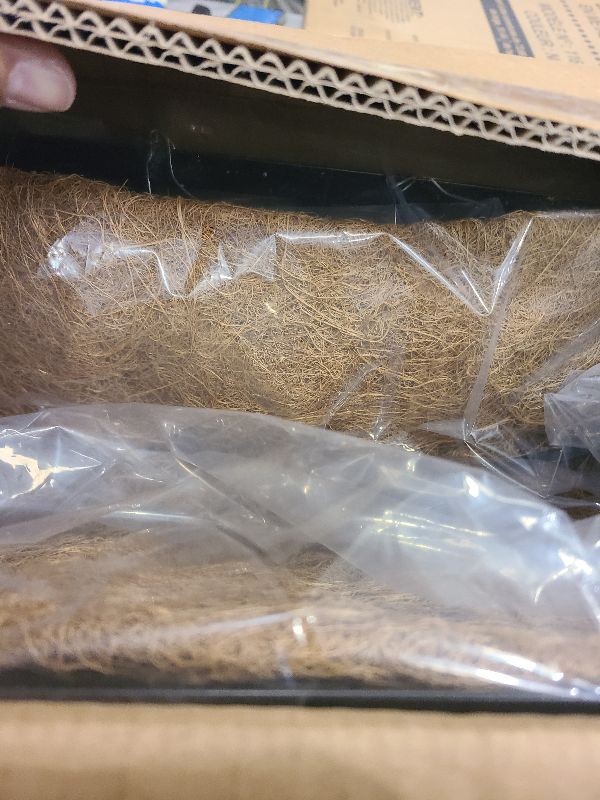 Photo 1 of Sekcen Railing Planter Window Box Deck Balcony Rail Planter 24 Inch for Porch Fence Patio Outdoor 2 Pack