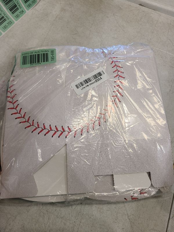 Photo 1 of 24 Pcs Baseball Favor Boxes Baseball Sports Theme Treat Boxes Cute Team Favor Boxes with Handles Party Decorations Gift Wrap Boxes Cardboard Candy Snack Goody Boxes