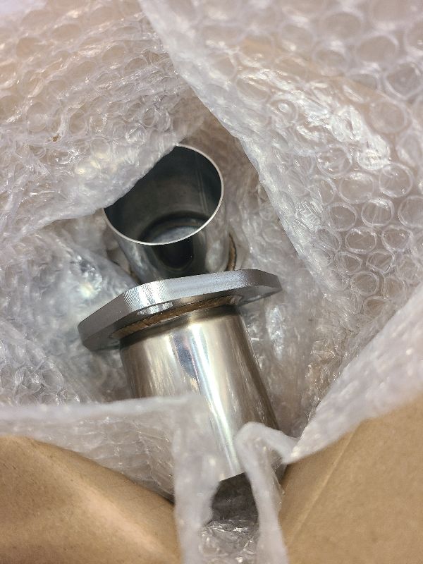 Photo 1 of SUISFLXGRO Exhaust Flex Spring Flanges 100% 409L Stainless, Spring Joint For Aftermarket (2.5"X6")