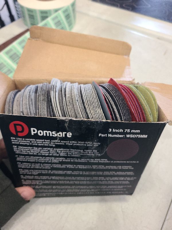 Photo 1 of 133 PCS Sanding Disc Drill Polishing Kit Sanding Attachment, 3 Inch Wet Dry Headlight Restoration Kit, Hook and Loop Sandpaper Buffing Pads with Rotary Tools for Car Wood Metal Glass Resin Expoxy