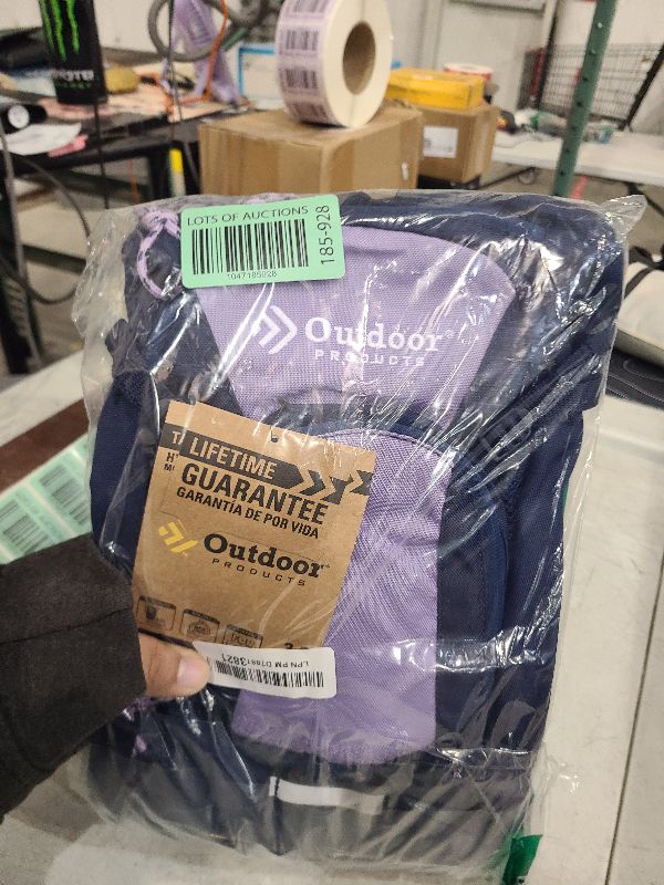 Photo 1 of Outdoor Products Tadpole Hydration BACK PACK ONLY O INSERT (Black) (Violet Tulip) (Violet Tulip)-- NO HYDRATION PACK JUST BACKPACK