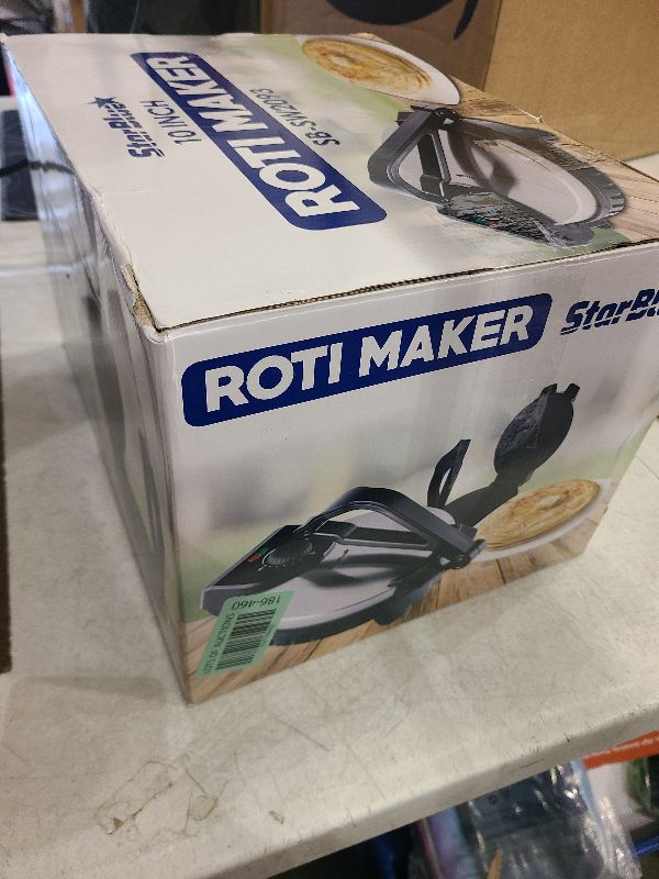 Photo 1 of 10inch Roti Maker by StarBlue with FREE Roti Warmer - The automatic Stainless Steel Non-Stick Electric machine to make Indian style Chapati