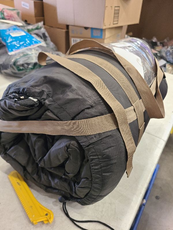 Photo 1 of 3-4 Season Portable Waterproof Envelope Sleeping Bag for Adults & Kids - For Traveling, Camping, Hiking