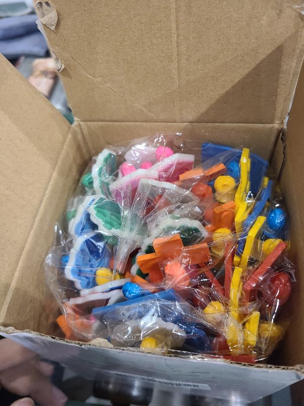 Photo 1 of 48Pcs Building Blocks Mini Bubble Wands for Kids Brick Party Favors 6 Cute Designs Cartoon Birthday Party Supplies Christmas Party Favors Toys Goodie Bag Stuffers