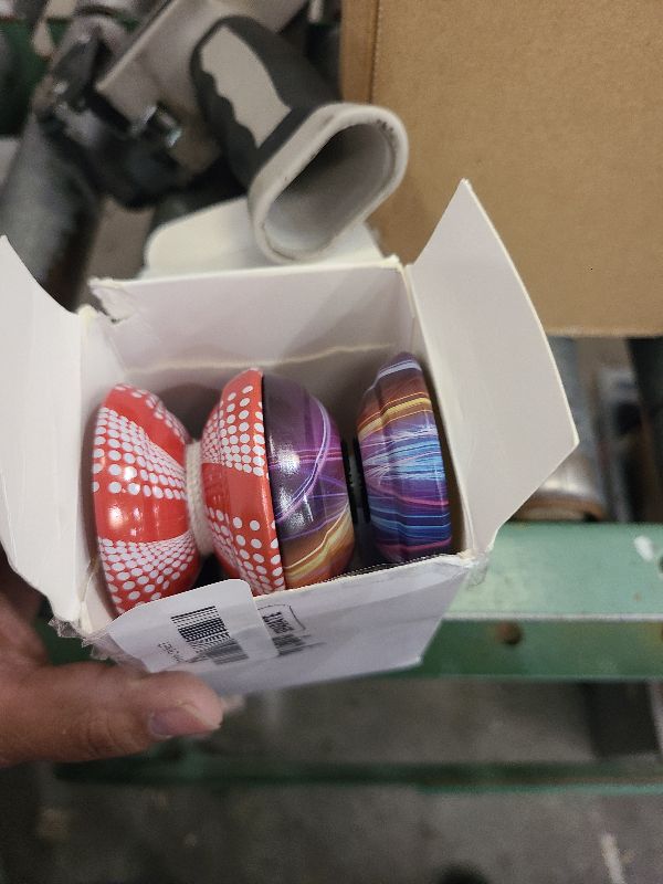 Photo 1 of 4 Pieces Yoyo Alloy Responsive Ball, Metal Yoyo String Trick Ball for Beginners, Boys, Adults Players Auto Return Technology Ball(Multi Style)