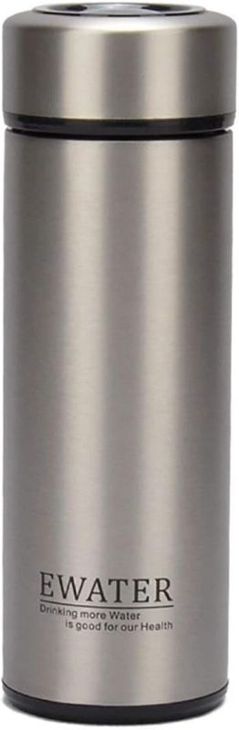 Photo 1 of 14oz/400ml Vacuum Insulated Glass Bottle,Glass Vacuum Drinking Cup, glass lined thermos, stainless steel body,Glass vacuum liner inside(Chinese Red)