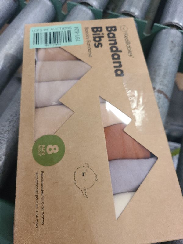 Photo 1 of 8-Pack Organic Baby Bandana Bibs for Boys, Girls - Super Absorbent Triangle Baby Bibs for Drooling and Teething Infant, 100% Cotton Extra Soft for Newborn, Infant 0-36 Months (Terracotta)