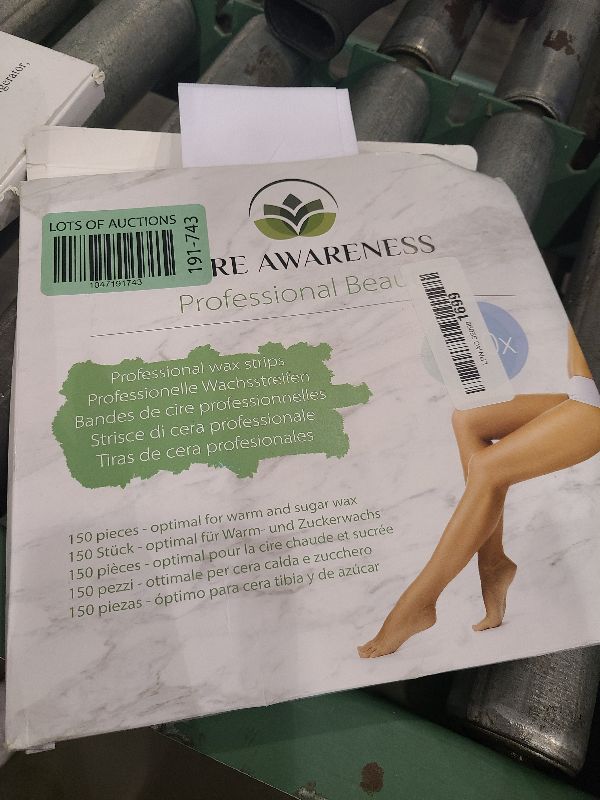 Photo 1 of 150 Wax Strips - Non Woven Fleece Stripes For Warm Wax And Sugar Paste - Skin-friendly And Tear-resistant Hair Removal For Any Type Of Depilation On The Leg, Chest, Back, Intimate Area And Face PA