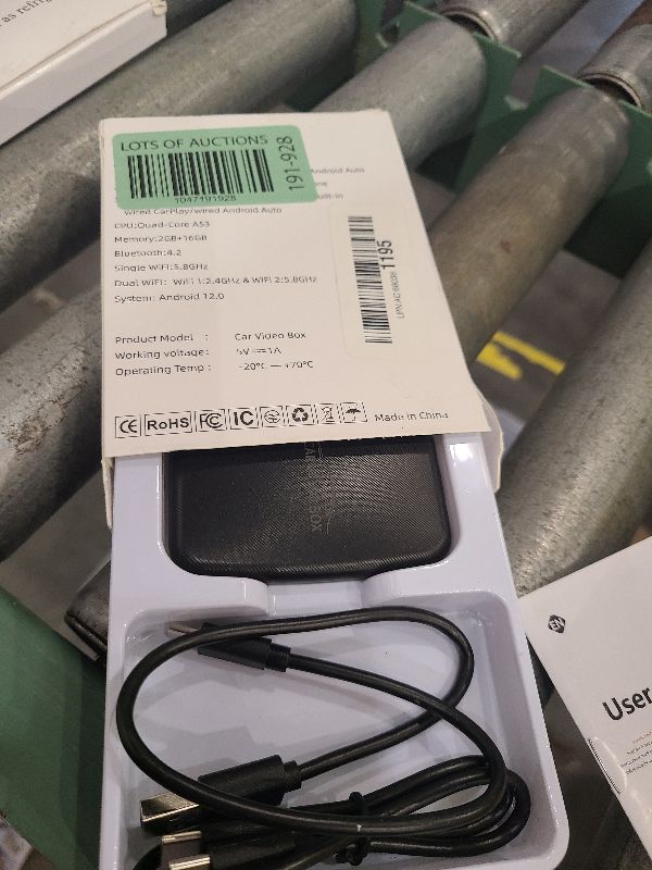 Photo 1 of 2025 Upgraded Wireless CarPlay Adapter, 5-in-1 Apple CarPlay Wireless and Android Auto Wireless Adapter Support Netflix/YouTube/Mirroring/TF Card, Magic Ai Box for Cars from 2016 & iPhone iOS10+