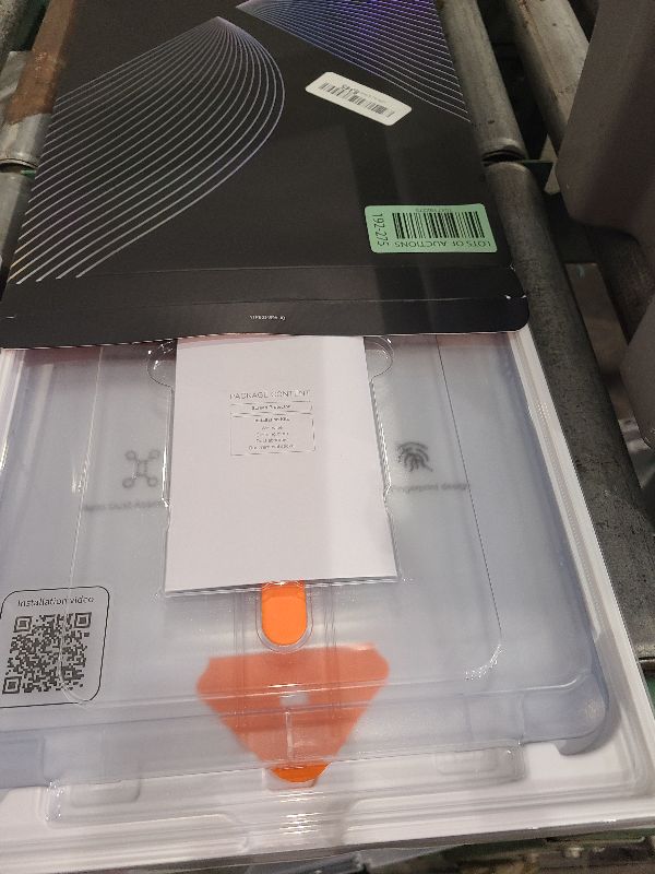 Photo 1 of TORRAS for iPad Pro 13 Inch Screen Protector M4 2024, Military Grade Shatterproof [TOP 9H+ Tempered Glass? One-Pull Installation] Anti-Scratch, Bubble Free, Apple Pencil Compatible, HD Clarity