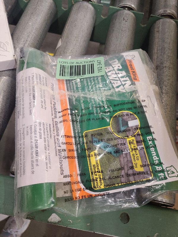 Photo 1 of Manual Downspout Extender, Green, 8-Ft. x 7-In.