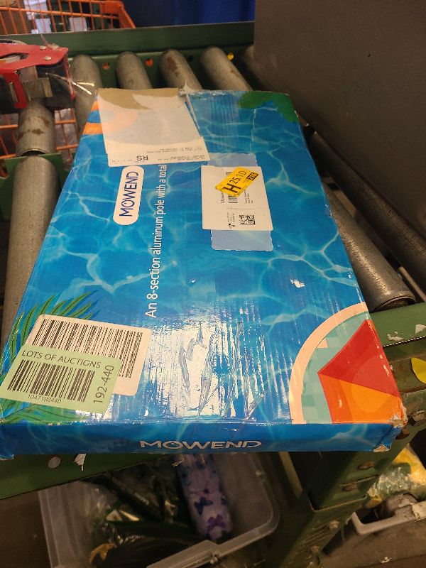 Photo 1 of 10.5 Foot Aluminum Telescopic Swimming Pool Pole - 8 Adjustable Connecting Sections, Expandable Step-Up Length - Attach Connect Skimmer Nets, Rakes, Brushes, Vacuum Heads, Maintenance