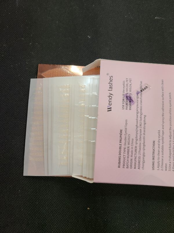 Photo 1 of 1248-Pcs Invisible Double Eyelid Tapes: Lifter Strips, Waterproof, Long-Lasting, For Hooded, Heavy, Uneven, Droopy Eeyelids, Wendy Lashes