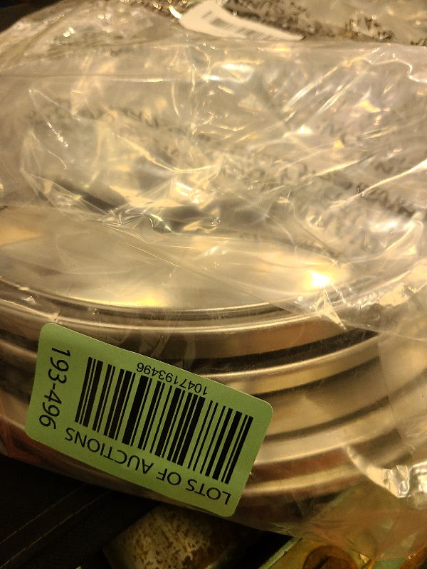 Photo 1 of 2 Tier Lazy Susan - 2 Pack Stainless Steel 360 Degree Turntable – Rotating Tabletop Stand for Your Dining Table, Kitchen Counters and Cabinets – Spice Rack Organizer Tray 10.5" Diameter - 2 Pack