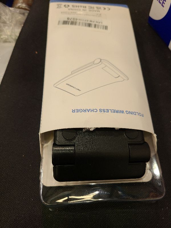 Photo 1 of 25W Wireless Charger,Foldable 2 in 1 Wireless Charging Station for Apple iPhone 16/16 Pro/15/14/13/12/11/Plus/SE/X/Airpods,PDKUAI 15W Fast Dual Wireless Induction Charge Stand for Samsung/LG