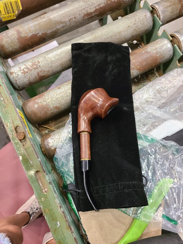 Photo 1 of 7.1" Long Handmade pear smoking pipe for 9mm filter | pipes (18cm)