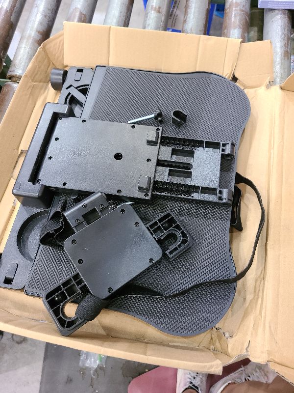 Photo 1 of [Upgraded] Car Seat Table with Expandable Tray - Car Desk for Laptop Car Backseat Mount, Car Trays for Eating with Non-Slip Pad/Phone&Tablet Holde, Car Accessories for Writing/Laptop/Dining/Work