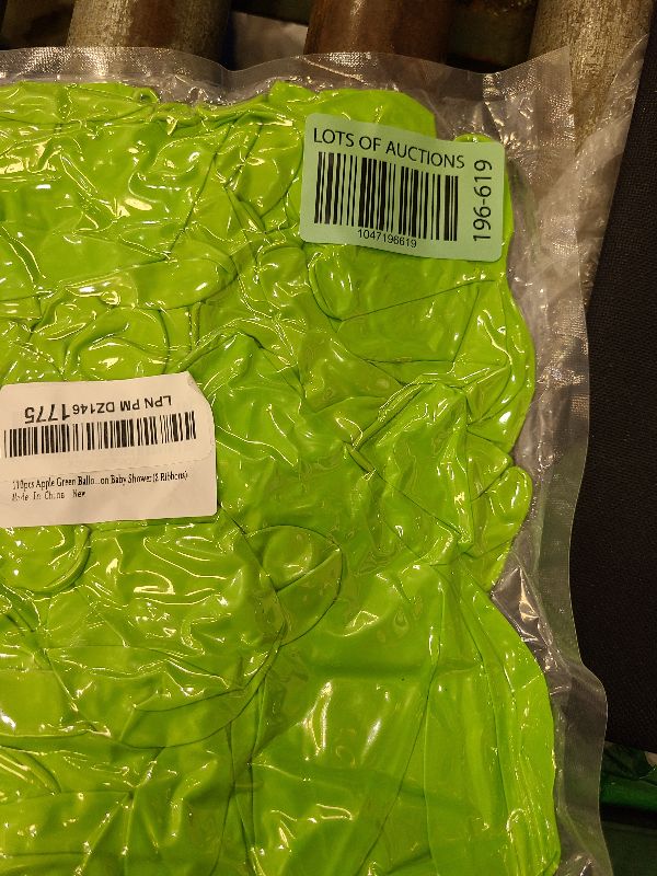 Photo 1 of 110pcs Apple Green Balloon Garland Arch Kit, 18 12 10 5 Inch s Lime Green Balloon Different Sizes Pack for Gender Reveal Birthday Baby Shower Party Decorations