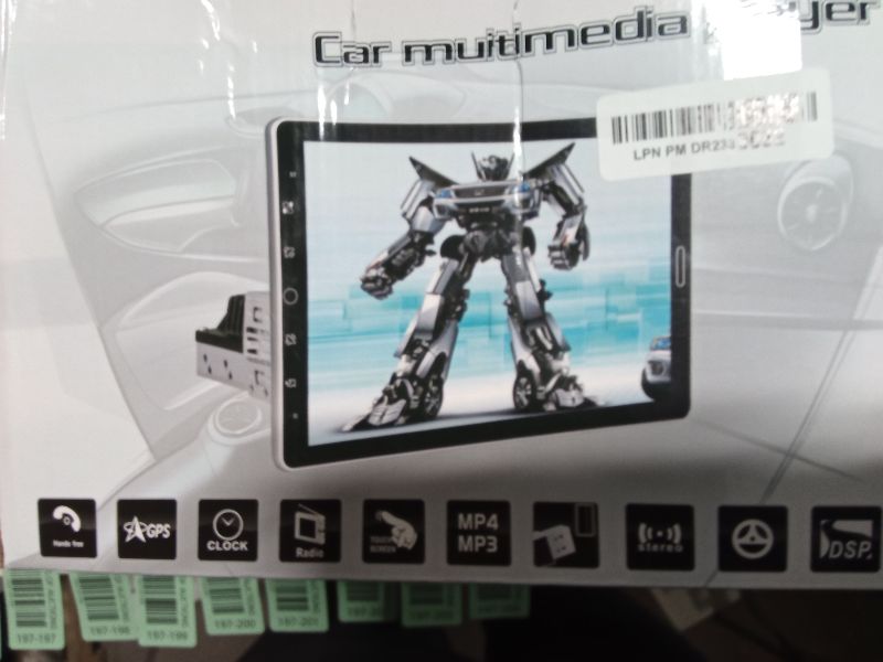 Photo 1 of [1G+32G] 10.1 inch Android 13 Single Din Car Stereo with Detachable Screen, 10 inch Touch Screen Radio with Mirror Link/1080P/EQ Audio/SWC/Bluetooth + AHD Backup Camera + MIC