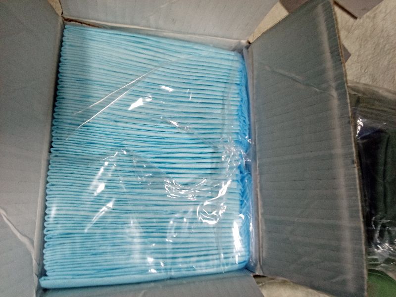 Photo 1 of 50 Count Super Absorbency Disposable Underpads, Leakproof Quick Drying Disposable Pads for Baby, Puppy and Adults, Disposable Changing Pads for Baby, Disposable Diaper Changing Pads, 17” x 13”
