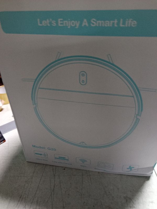 Photo 1 of Kilgone Robot Vacuum and Mop Combo, App/Alexa Control, Smart Robot Vacuum Cleaner, Ultra-Thin, Automatic Recharge Robotic Vacuum Cleaner for Pet Hair/Carpet/Hard Floor