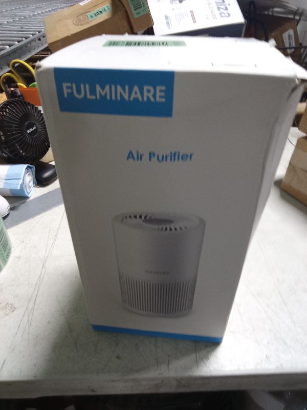 Photo 1 of Air Purifiers for Bedroom, FULMINARE H13 True HEPA Air Filter, Quiet Air Cleaner With Night Light,Portable Small Air Purifier for Home, Office, Living Room