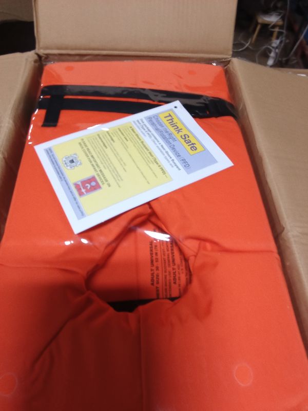 Photo 1 of Absolute Outdoor Kent Clear Storage Bag with Type II Life Jackets