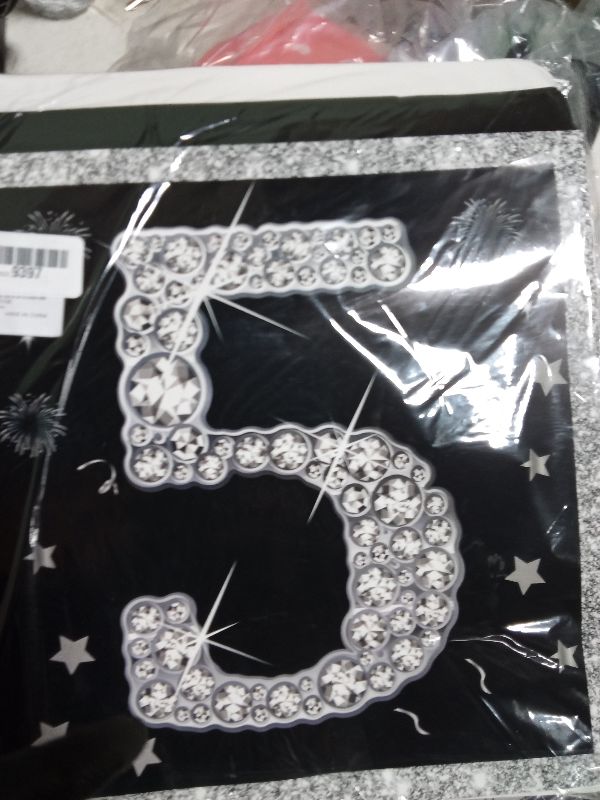Photo 1 of 3Pcs 25th Wedding Anniversary Decorations Boxes for Men Women Black Silver Happy 25th Anniversary Balloons Boxes 25th Anniversary Party Supplies We Still Do Anniversary Decorations