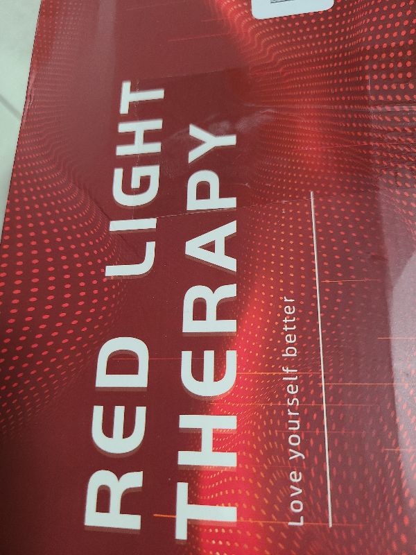 Photo 1 of Red Light Therapy Infrared Light Therapy Pad for Body Pain NIR Deep Therapy for Back Knee Hands Feet Relief Portable 660nm 850nm Home Heating Light Therapy Wrap Belt Gift for Women Men