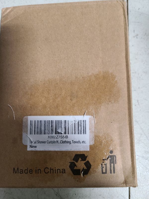 Photo 1 of 24PCS Metal Shower Curtain Hooks?Rust Resistant S Shaped Hooks Hangers for Shower Curtains, Kitchen Utensils, Clothing, Towels, etc.(Gold)