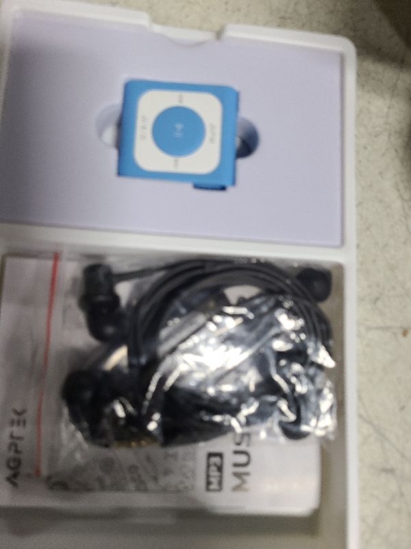 Photo 1 of 64GB Clip MP3 Player with Bluetooth, AGPTEK Portable Music Player with FM Radio, Shuffle, No Phone Needed, for Sports - A51PL