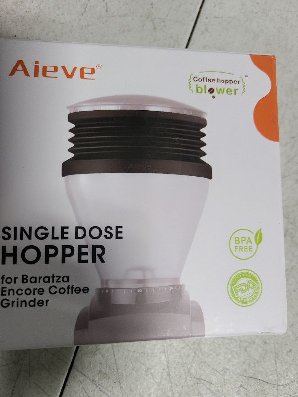 Photo 1 of Aieve Silicone Coffee Hopper Bellow Compatible with Baratza Encore Grinder ESP/Virtuosa+ Coffee Grinder,Reduce Coffee Grinds Retention