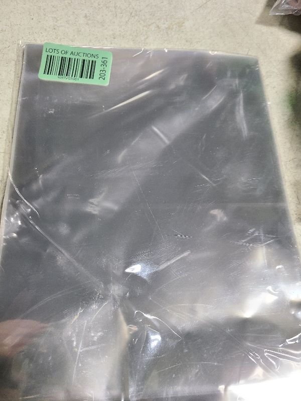 Photo 1 of 50 Pack Acid-Free Crystal Clear Sleeves Storage Bags for 8.5x11 Art Prints/Pictures/Photos/Framing Mat Mattes (Bag Size: 9"x11 3/7")