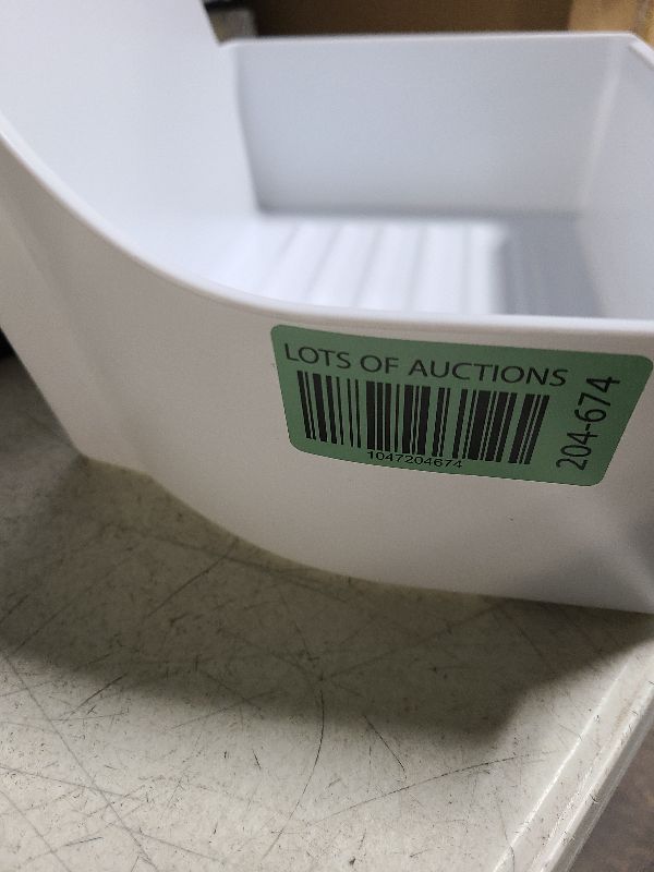 Photo 1 of 240385201 Ice Cube Container Storage Freezer Bucket Compatible with Frigidaire Kenmore Crosley Refrigerators Parts, Storage Freezer Bin Replacement 7240385201 891419 AP2116228 PS430380 EAP430380