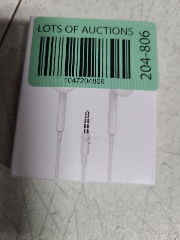 Photo 1 of 2 Pack for Apple Earbuds Wired [Clear Call], [MFi Certified] 3.5mm Headphones with Microphone Volume Control HiFi Stereo for iPhone/iPad/Kindle/Weather Radio