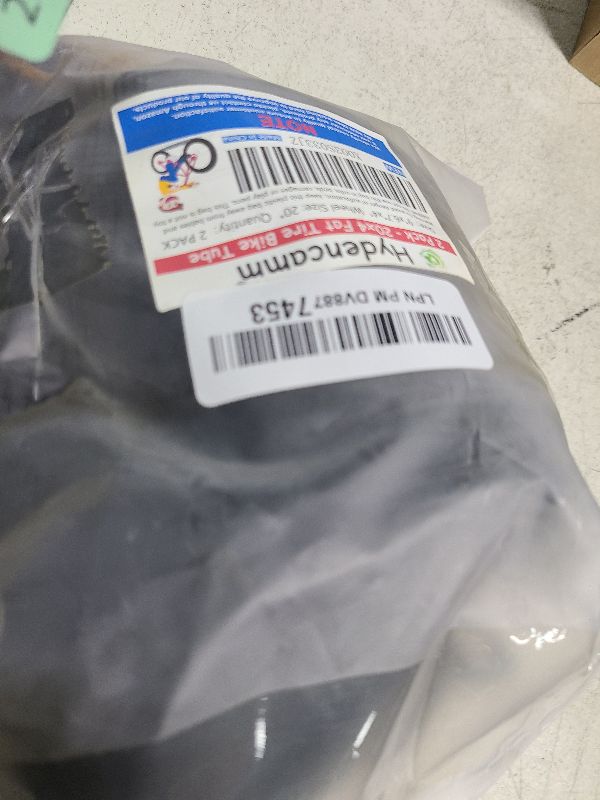 Photo 1 of 2 Pack 20x4 Fat Tire Bike Inner Tubes with AV 32mm Valve, Premium Butyl Rubber 20 x 3.5-4.5" Inner Tube with 2 Tire Levers, 20 x 4.0 Fat Tire Tube for Road/Mountain/E Bike by Hydencamm(2 of One Size)